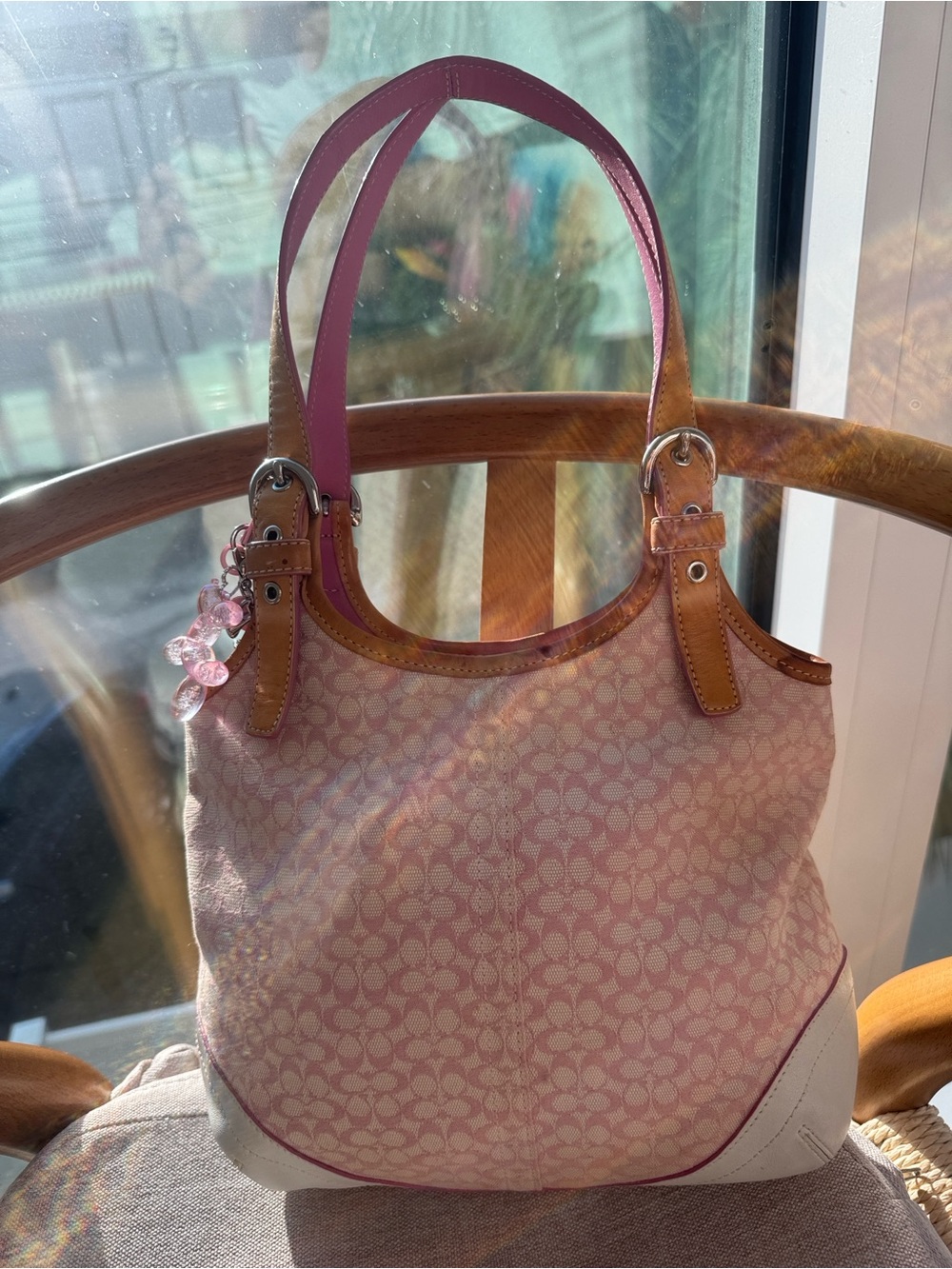 Coach Soho Vintage Pink Shoulder Bag with COA - Picture 3 of 12